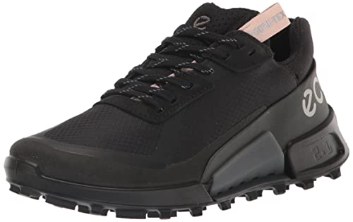 ECCO Damen Biom 2.1 X CTRY W Low GTX Running Shoe, Black/Dark Shadow, 38 EU von ECCO