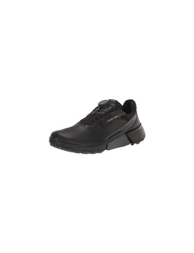 ECCO Damen Biom H4 Boa Gore-Tex Wasserdichter Golfschuh, Schwarz/Magnet/Schwarz, 39/39.5 EU von ECCO