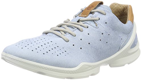 ECCO Damen Biom Street Sneaker, Blau (Indigo 3 Blue Lagoon 2318), 42.5/43.5 EU von ECCO