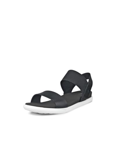 ECCO Damen Damara Sandal, Black, 38 EU von ECCO