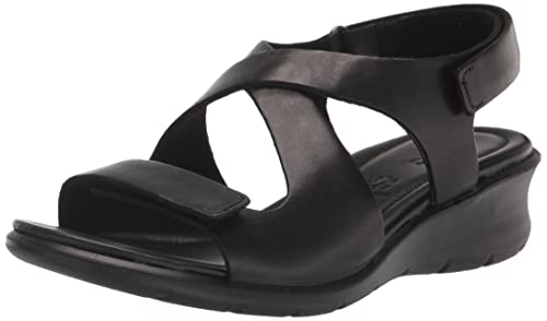 Ecco Damen Felicia Heeled San Sandal, Black, 41 EU von ECCO