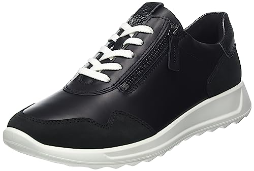 ECCO Damen Flexure Runner, Black/Black/Silver Heavy, 37 EU von ECCO