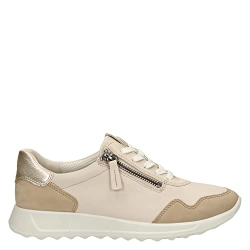 Ecco Damen Flexure Runner W Sneaker, BEIGE/Limestone/Pure White Gold, 35 EU von ECCO