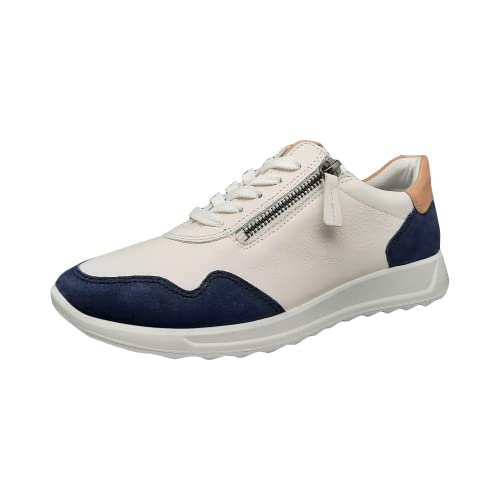 Ecco Damen Flexure Runner W Sneaker, Night Sky/White/Powder, 37 EU von ECCO