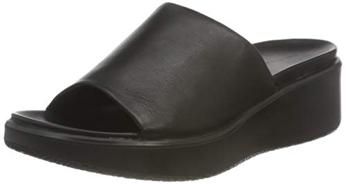ECCO Damen Flowtedge Lx Heeled Sandal, Schwarz(Black), 35 EU von ECCO