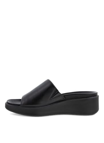 ECCO Damen Flowtedge Lx Heeled Sandal, Schwarz(Black), 41 EU von ECCO