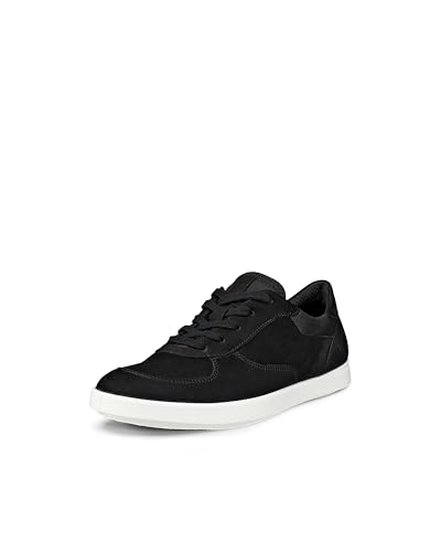 ECCO Damen Freizeit Minimalist Retro Lace Sneaker, Schwarz, 8-8.5 von ECCO