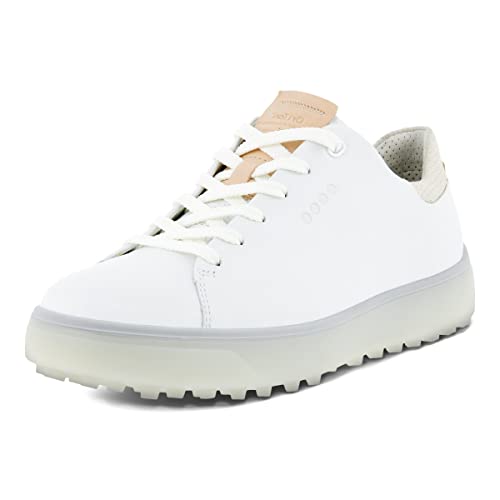 ECCO Damen Golf Tray Golfschuh, HellweiÃŸ, 42 EU von ECCO