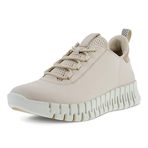 ECCO Damen Gruuv W Limestone Powder Sneaker, 40 EU Schmal von ECCO