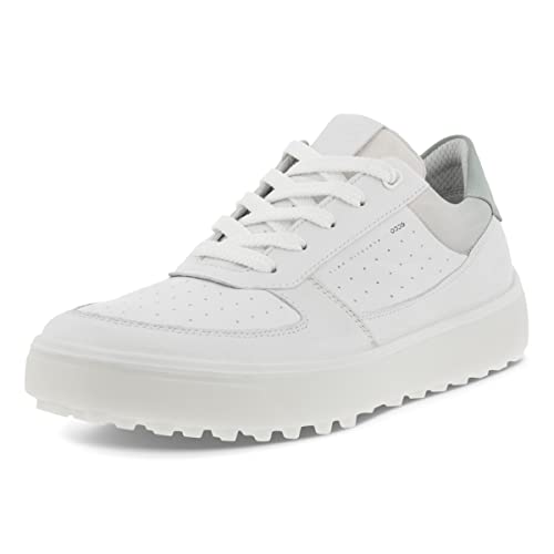 ECCO Damen Tray Hydromax Wasserdichter Golfschuh, WeiÃŸ/WeiÃŸ/Eisblume/Delicacy, 37/37.5 EU von ECCO