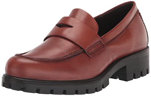 ECCO Damen MODTRAY Loafer, Cognac, 38 EU von ECCO