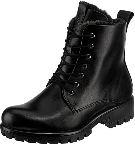 Ecco Damen MODTRAY Mid-Cut Boot, Black, 37 EU von ECCO