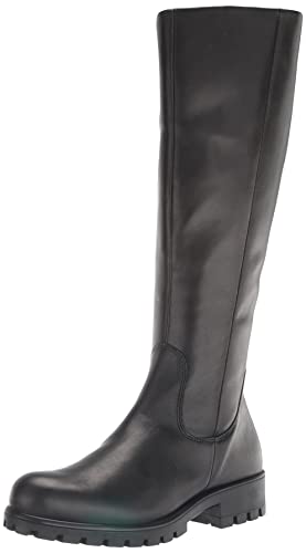 ECCO Damen Modtray Hydromax-Water Resistant Kniehohe Stiefel, schwarz, 35.5/36 EU von ECCO