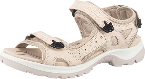 ECCO Damen Offroad Sandalen, Limestone, 36 EU von ECCO