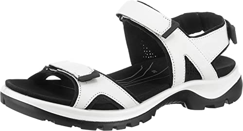 ECCO Damen Offroad Sandalen, WeiÃŸ, 36 EU von ECCO