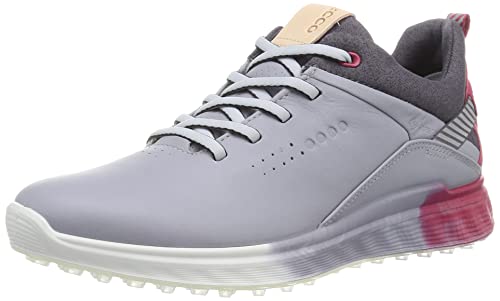 ECCO Damen S-Three Gore-tex Golfschuh, Grau, 38 EU von ECCO