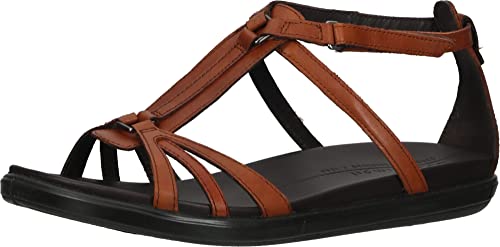 Ecco Damen SIMPIL Flat Sandal, Cognac, 40 EU von ECCO