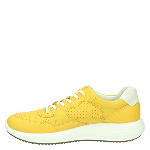 ECCO Herren SOFT7RUNNERW Sneaker, Gelb (Merigold/Merigold/Shadow White 51726), 38 EU von ECCO