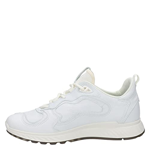 ECCO Damen ST.1 Sneaker, Weiß(White/Bright White), 42 EU von ECCO