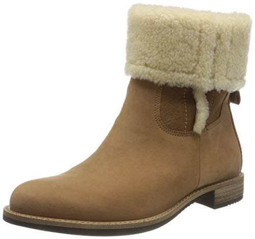 ECCO Damen Sartorelle 25 Fashion Boot, Braun (Cashmere/White), 37 EU von ECCO