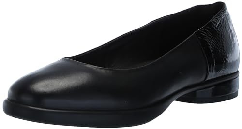 ECCO Damen Sculpted Luxe Ballerina Ballerina Flat, Schwarz, 37/37.5 EU von ECCO