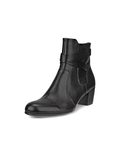 ECCO Damen Shape 35 Inside Zipper Plain Toe Ankle Boot, Schwarz, 42/42.5 EU von ECCO