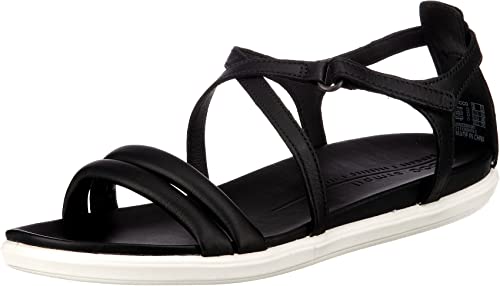 ECCO Damen SIMPIL Flat Sandal, Schwarz Blk, 36 EU von ECCO