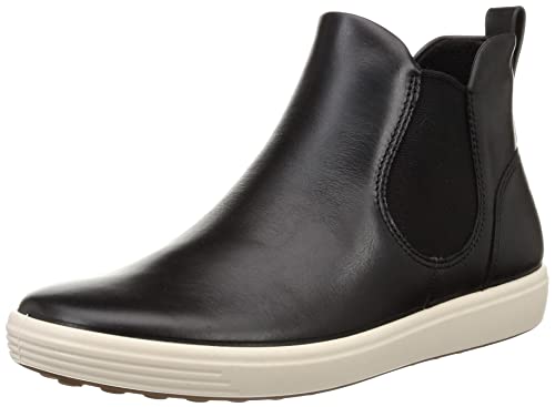 Ecco Damen Soft 7 Chelsea Boot, Black, 41 EU von ECCO
