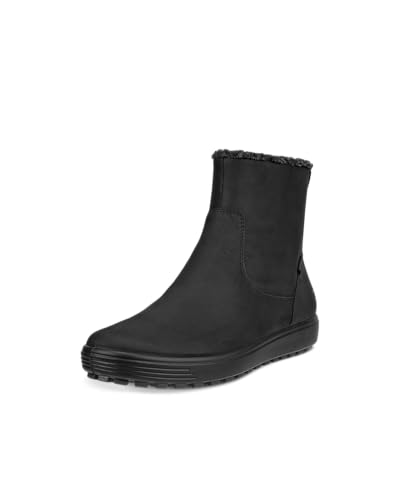 ECCO Damen Soft 7 TRED Boots, Black, 37 EU ECCO Damen Soft 7 TRED Boots, Black, 37 EU von ECCO