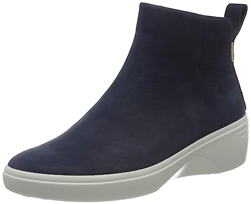 ECCO Damen Soft 7 Wedge Ankle Boot, Night Sky, 42 EU von ECCO