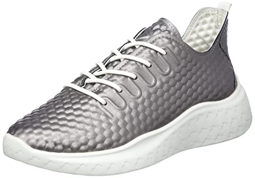 Ecco Damen THERAP Sneaker, Satin Shine Silver, 38 EU von ECCO