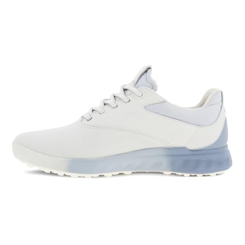 ECCO Golfschuhe Damen Modern, White Dusty Blue Air, 38 EU von ECCO