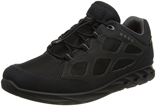 ECCO Damen WAYFLY Sneaker, Black (Black/Black 51707), 2.5/3 UK von ECCO