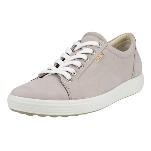 Ecco Damen Womens Soft 7 Sneaker Shoe, Grey Rose, 35 EU von ECCO