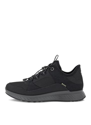 ECCO Damen Exostridew Sneaker ,Schwarz 835333, 43 EU von ECCO