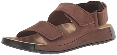 Ecco Herren 2ND Cozmo M Flat Sandal, Cocoa Brown, 45 EU von ECCO