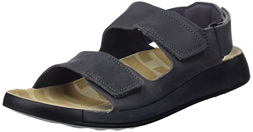 Ecco Herren 2ND Cozmo M Flat Sandal, Titanium, 42 EU von ECCO