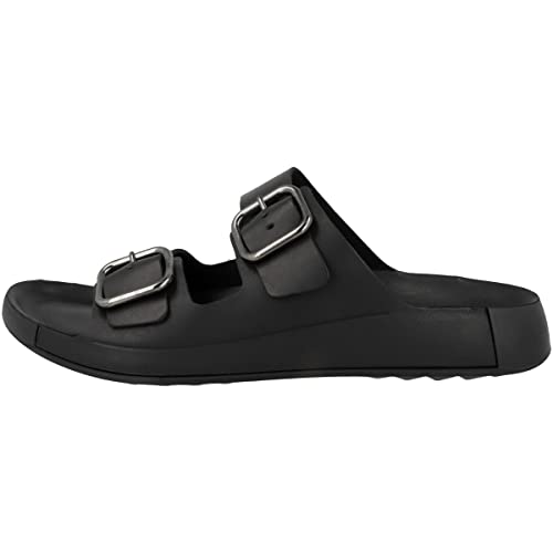 ECCO Herren 2ND Cozmo M Slide Sandal, Schwarz, 45 EU von ECCO