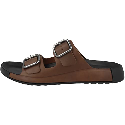 ECCO Herren 2ND Cozmo M Slide Sandal, Cognac, 40 EU von ECCO