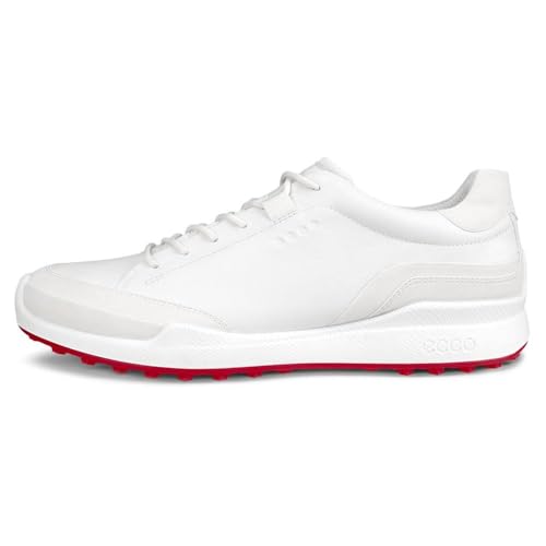 ECCO Herren Biom Hybrid Hydromax Wasserabweisender Golfschuh, Weiß/Weiß, 13-13.5 von ECCO