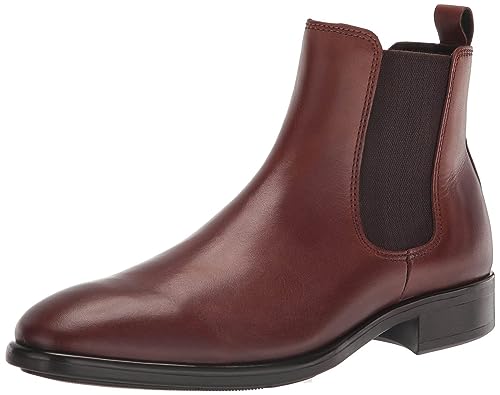 Ecco Herren CITYTRAY Chelsea Boot, Cognac, 41 EU von ECCO