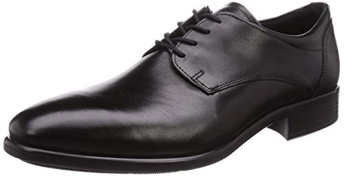 ECCO Herren Citytray Plain Toe Tie Oxford, Schwarz(Schwarz), 39 EU von ECCO
