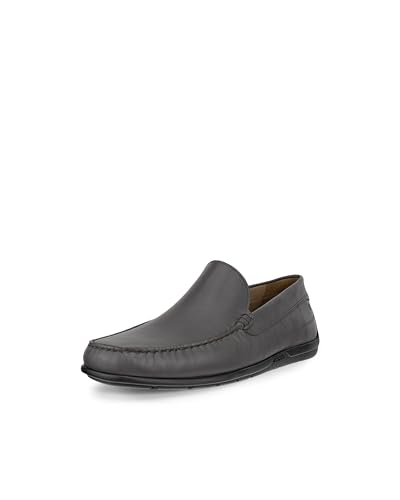 ECCO Herren Classic Moc 2.0 Driving Style Loafer, Stahl, 10-10.5 ECCO Herren Classic Moc 2.0 Driving Style Loafer, Stahl, 10-10.5 von ECCO