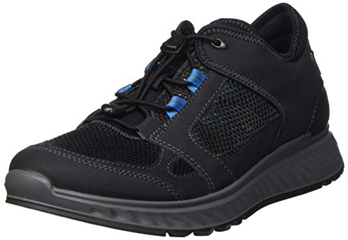 ECCO Herren EXOSTRIDE M Outdoor Shoe, Black/Olympian Blue, 46 EU von ECCO