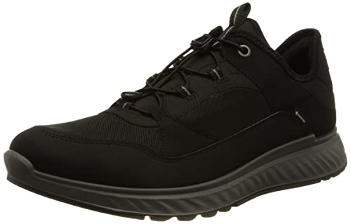 Ecco Herren EXOSTRIDEM Sneaker, Schwarz (Black 1), 41 EU von ECCO