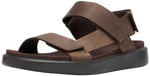 ECCO Herren FLOWT Sandal, Coffee, 40 EU von ECCO