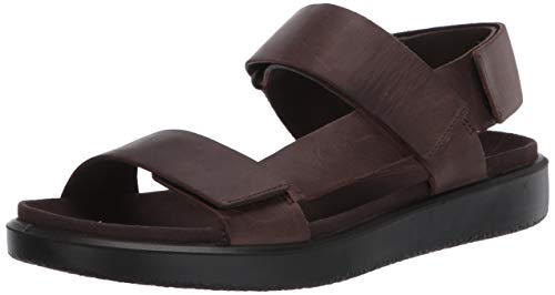 ECCO Herren FLOWT Sandal, Coffee, 43 EU von ECCO