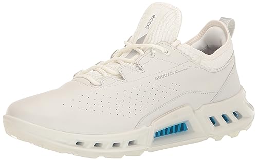 ECCO Biom C4 Gore-Tex Wasserdichter Golfschuh für Herren, Weiss/opulenter Garten, 11-11.5 von ECCO