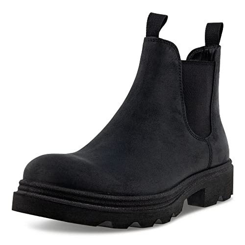 ECCO Herren Grainer M Chelsea Fashion Boot, Black, 48 EU ECCO Herren Grainer M Chelsea Fashion Boot, Black, 48 EU von ECCO