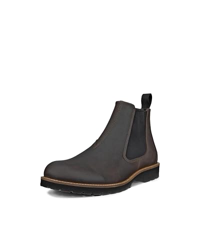 ECCO Herren Jamestown Chelsea-Stiefel, Dunkel lehmfarben, 41 EU von ECCO